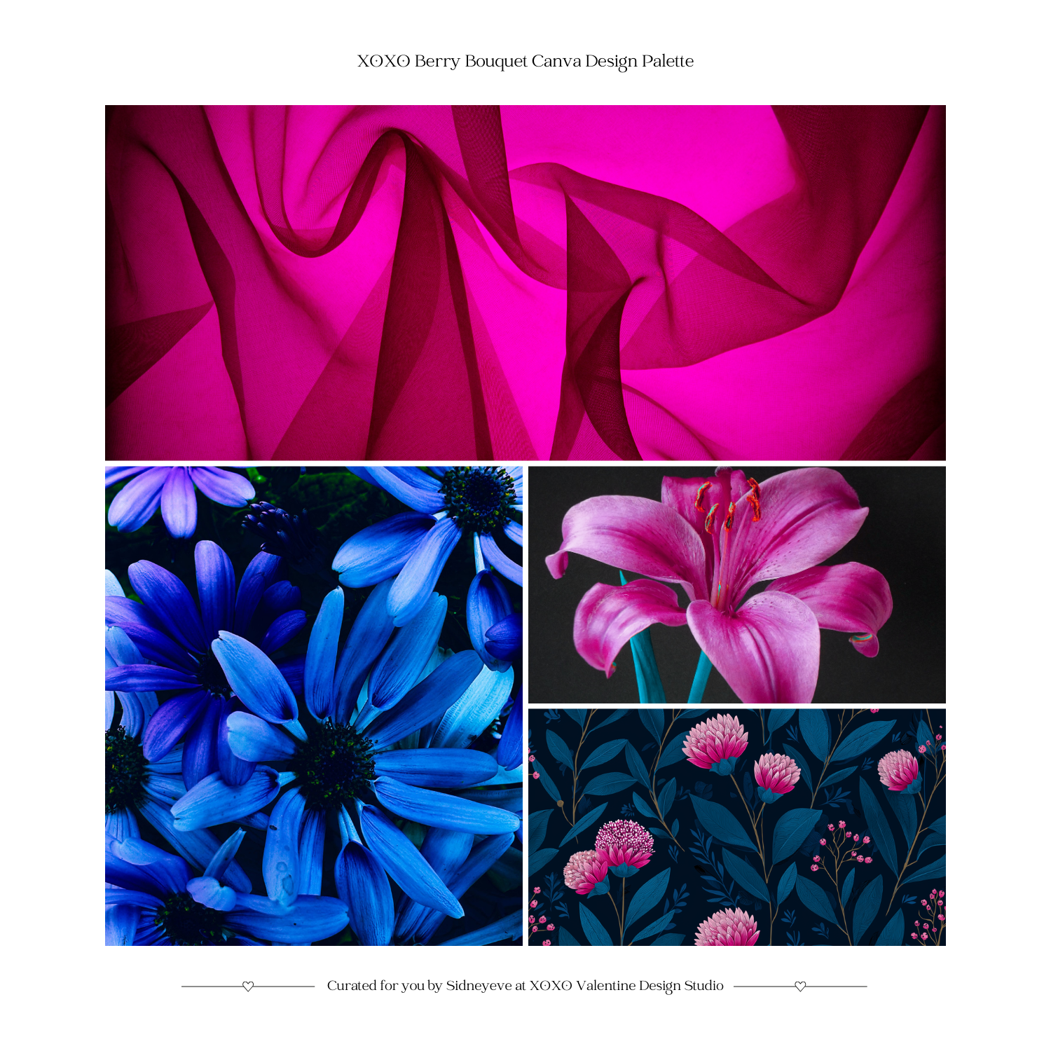 Berry Bouquet Canva Design Assets
