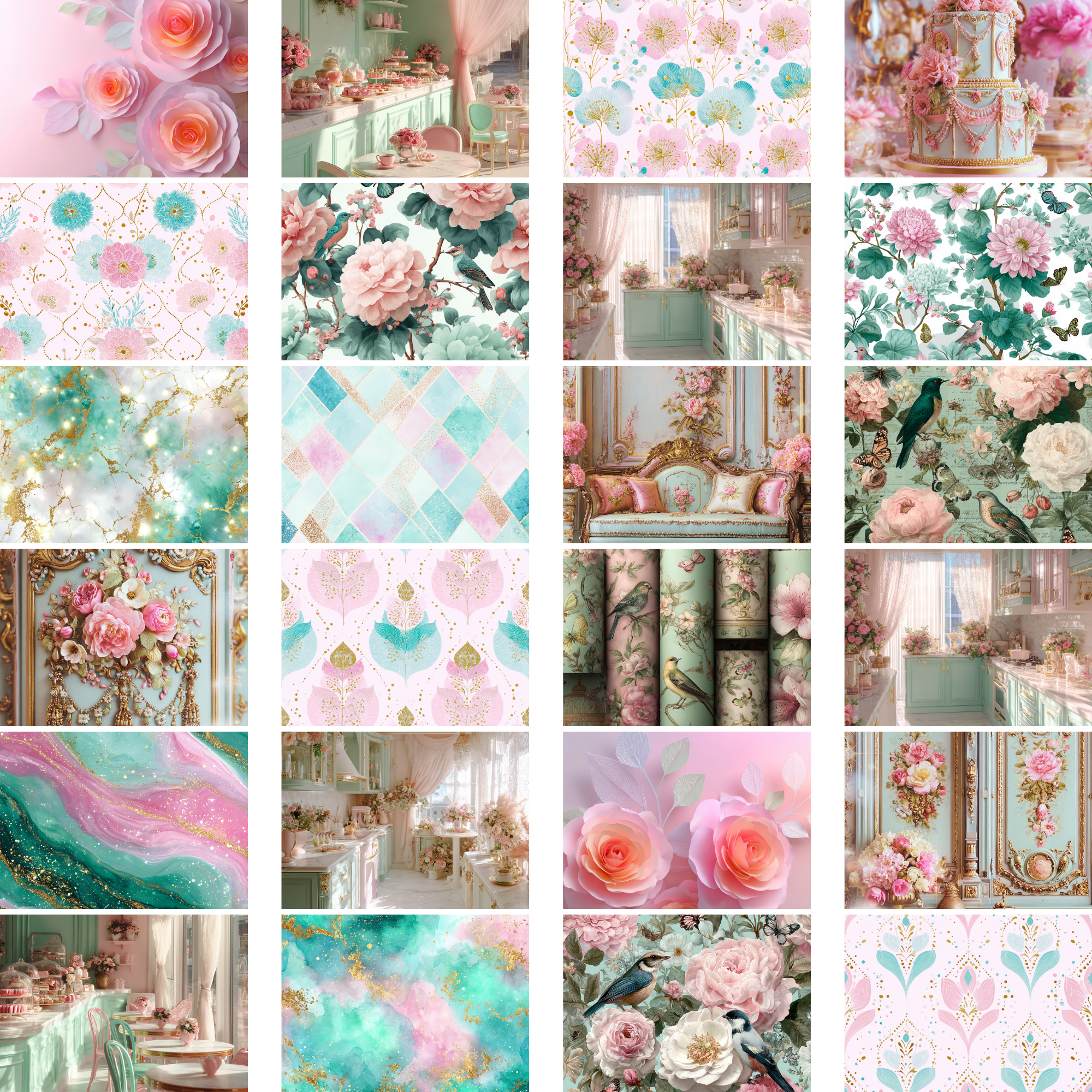 Minty Sweet Image Set