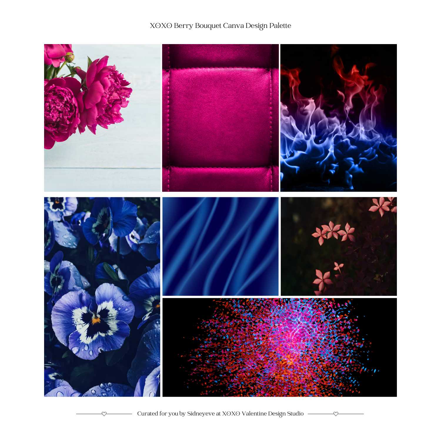 Berry Bouquet Canva Design Assets