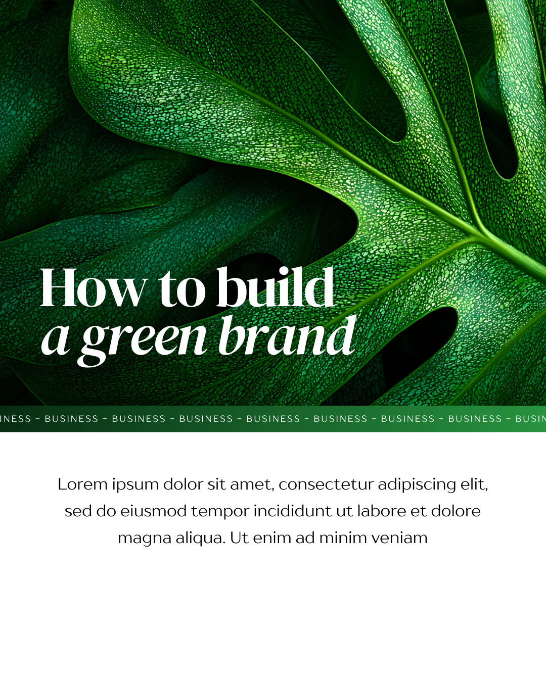 Biophilia: A Canva Color Swap