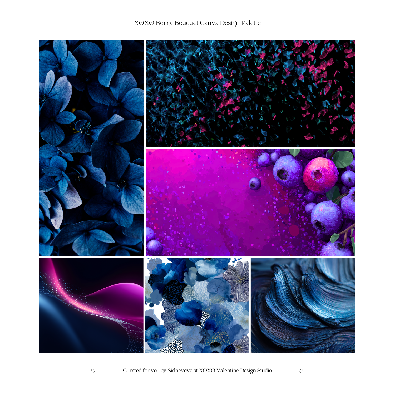 Berry Bouquet Canva Design Assets
