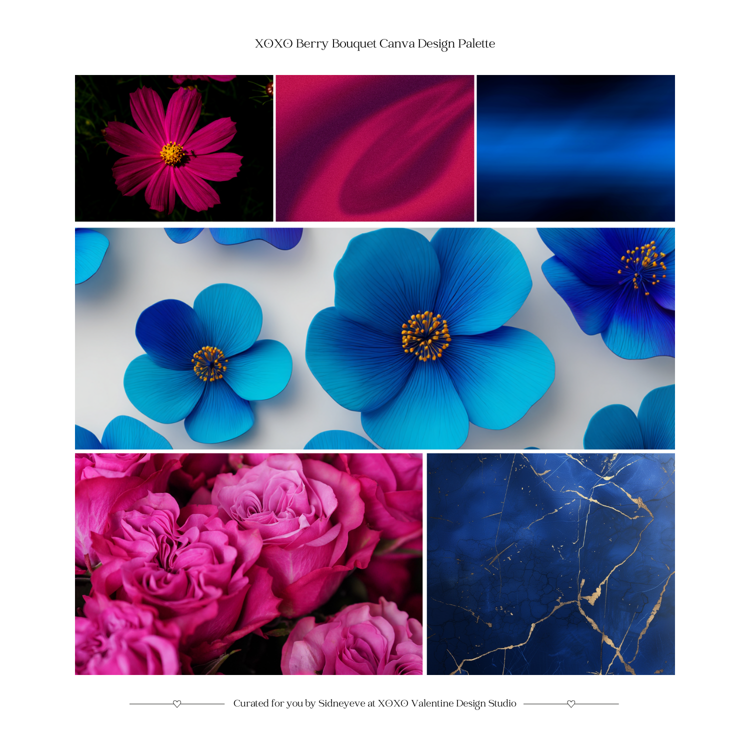 Berry Bouquet Canva Design Assets