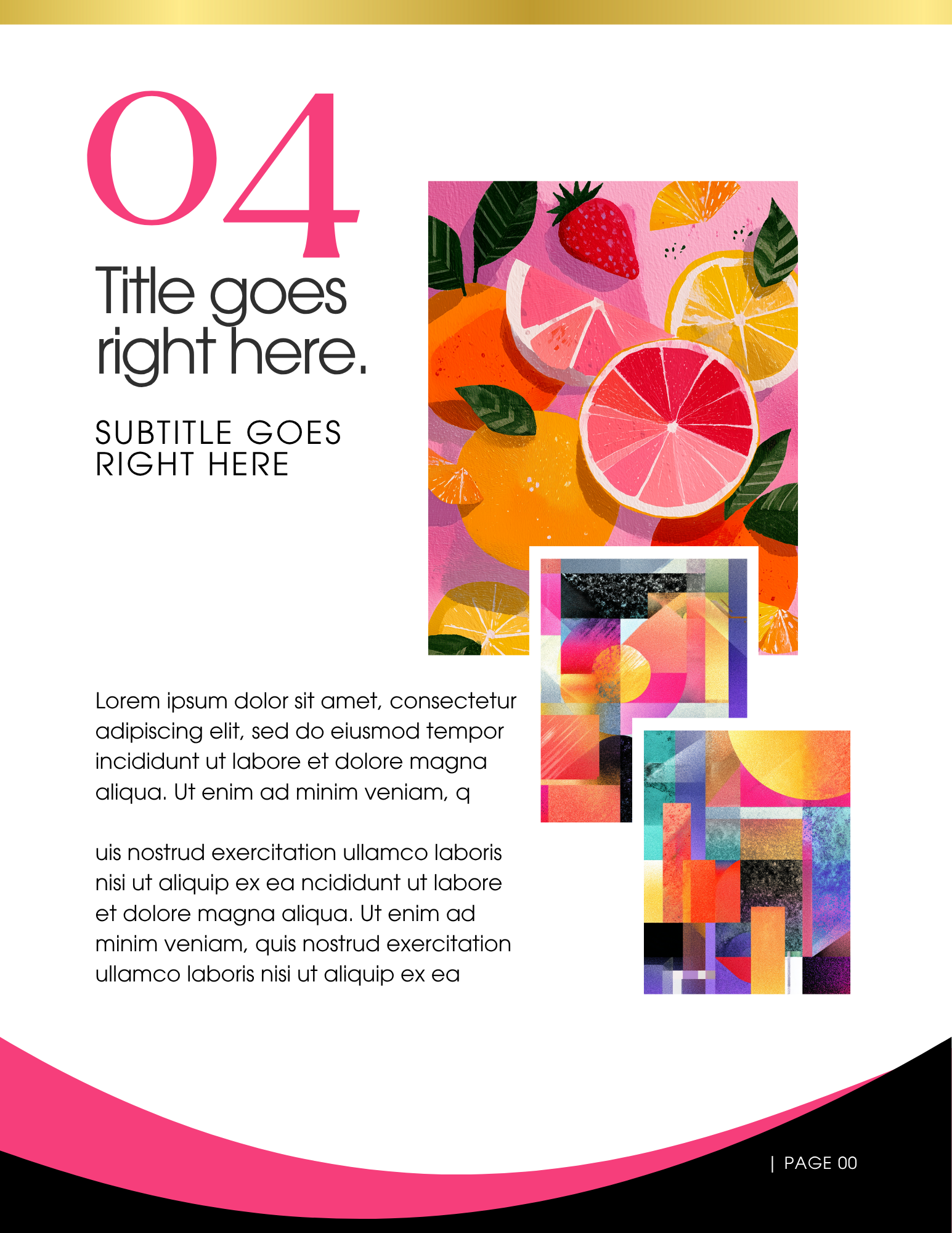 The Bright Abstracts Collection