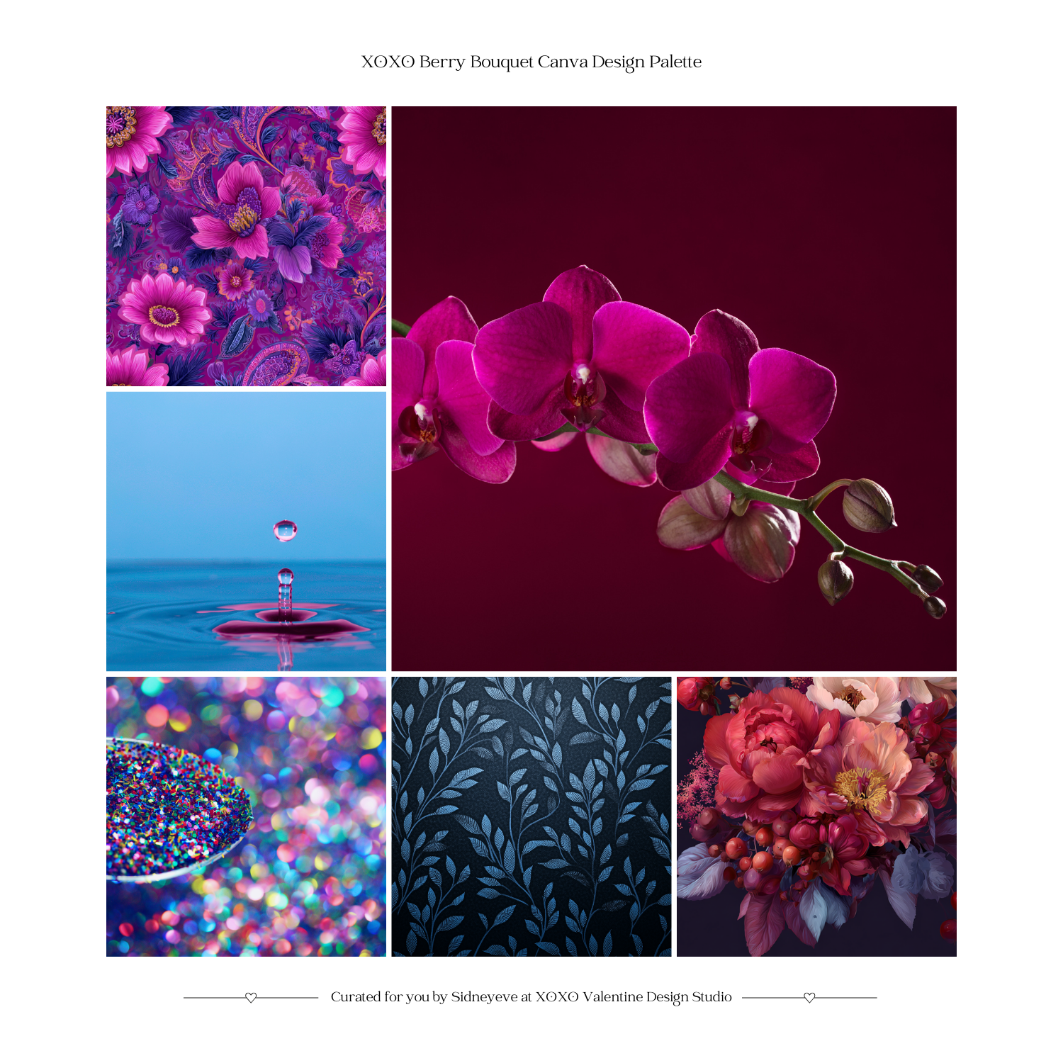 Berry Bouquet Canva Design Assets