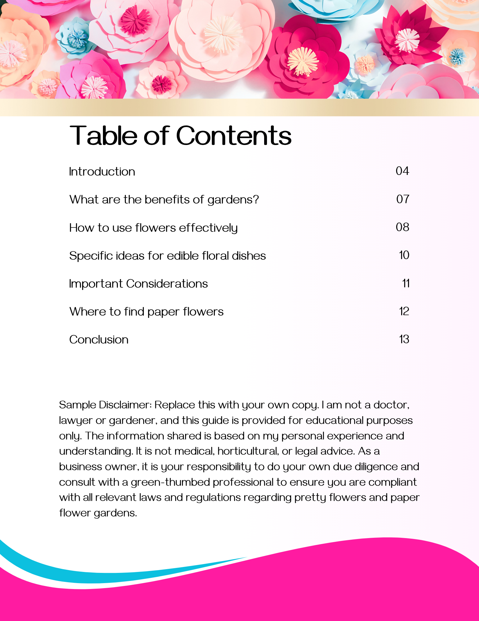 Paper Petals Collection