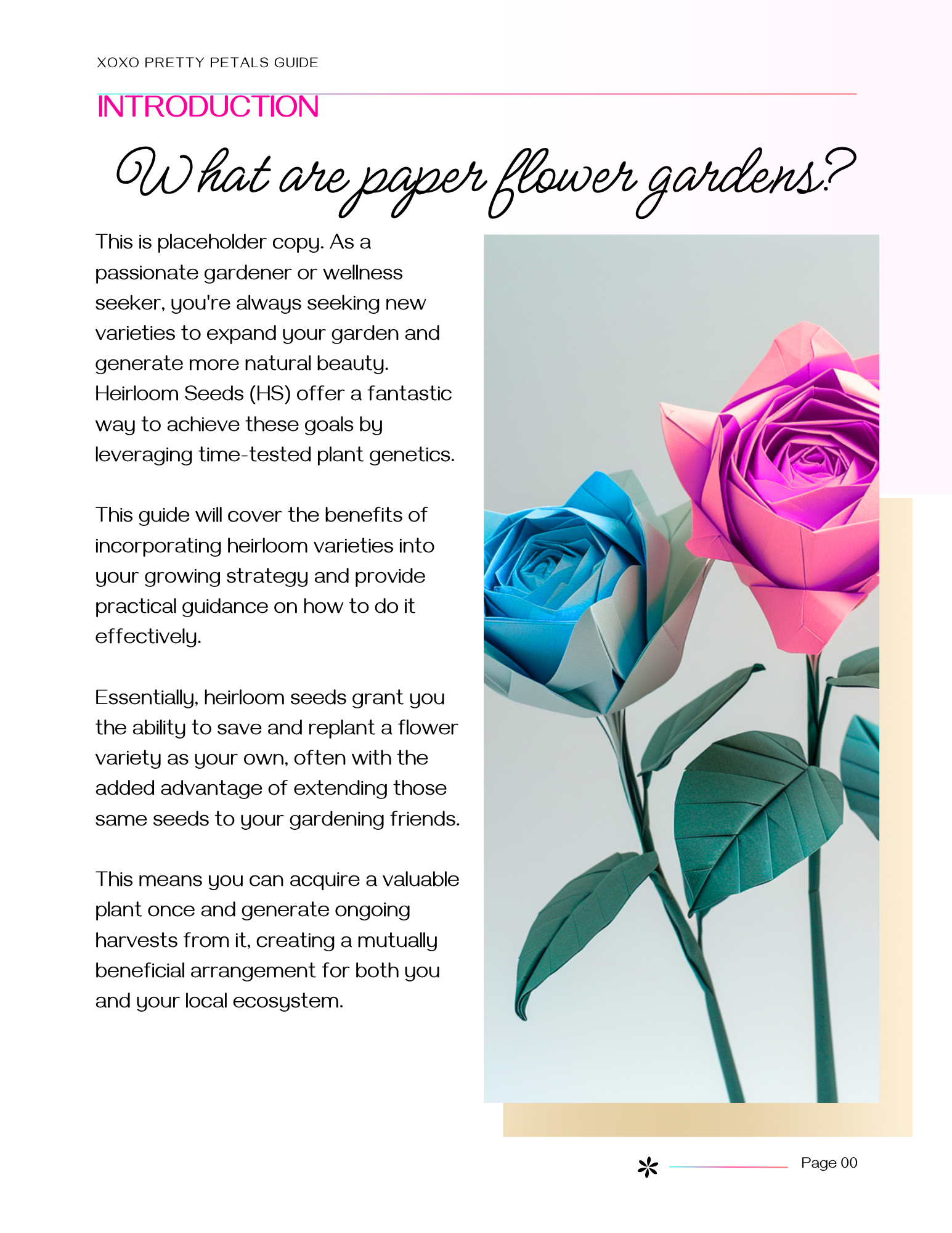 Paper Petals Collection