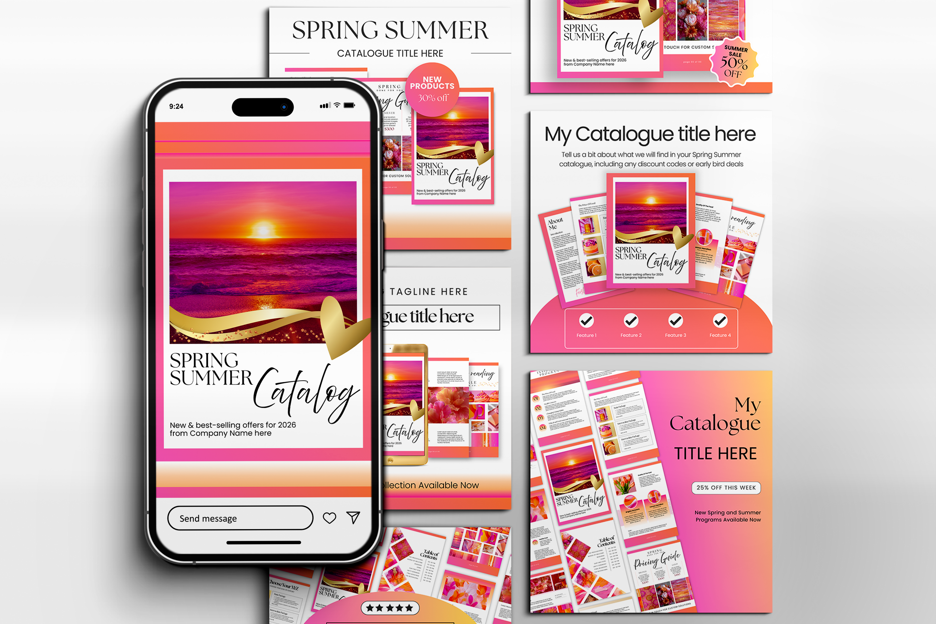 Spring-Summer Catalog Kit