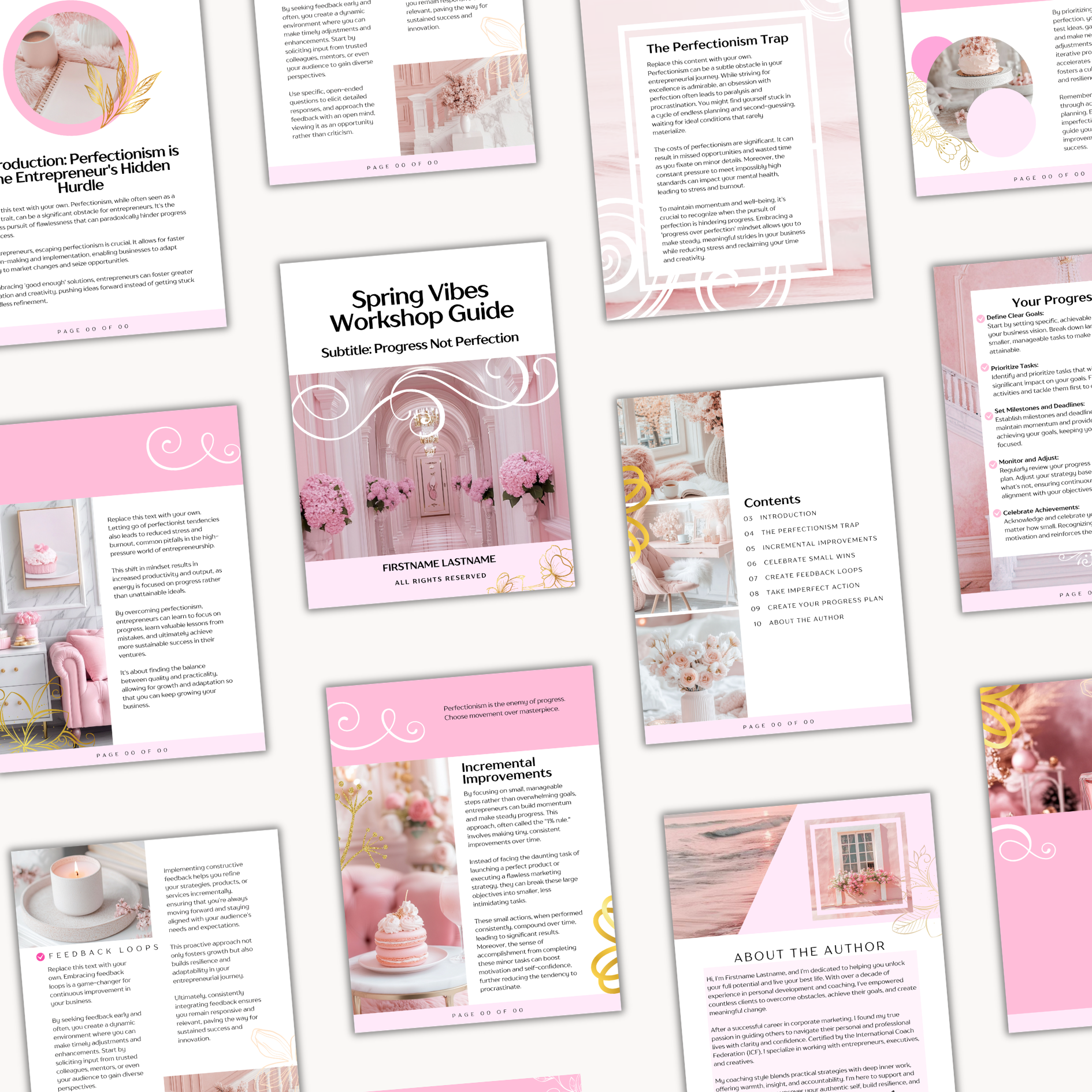 Blush Spring Workshop Kit