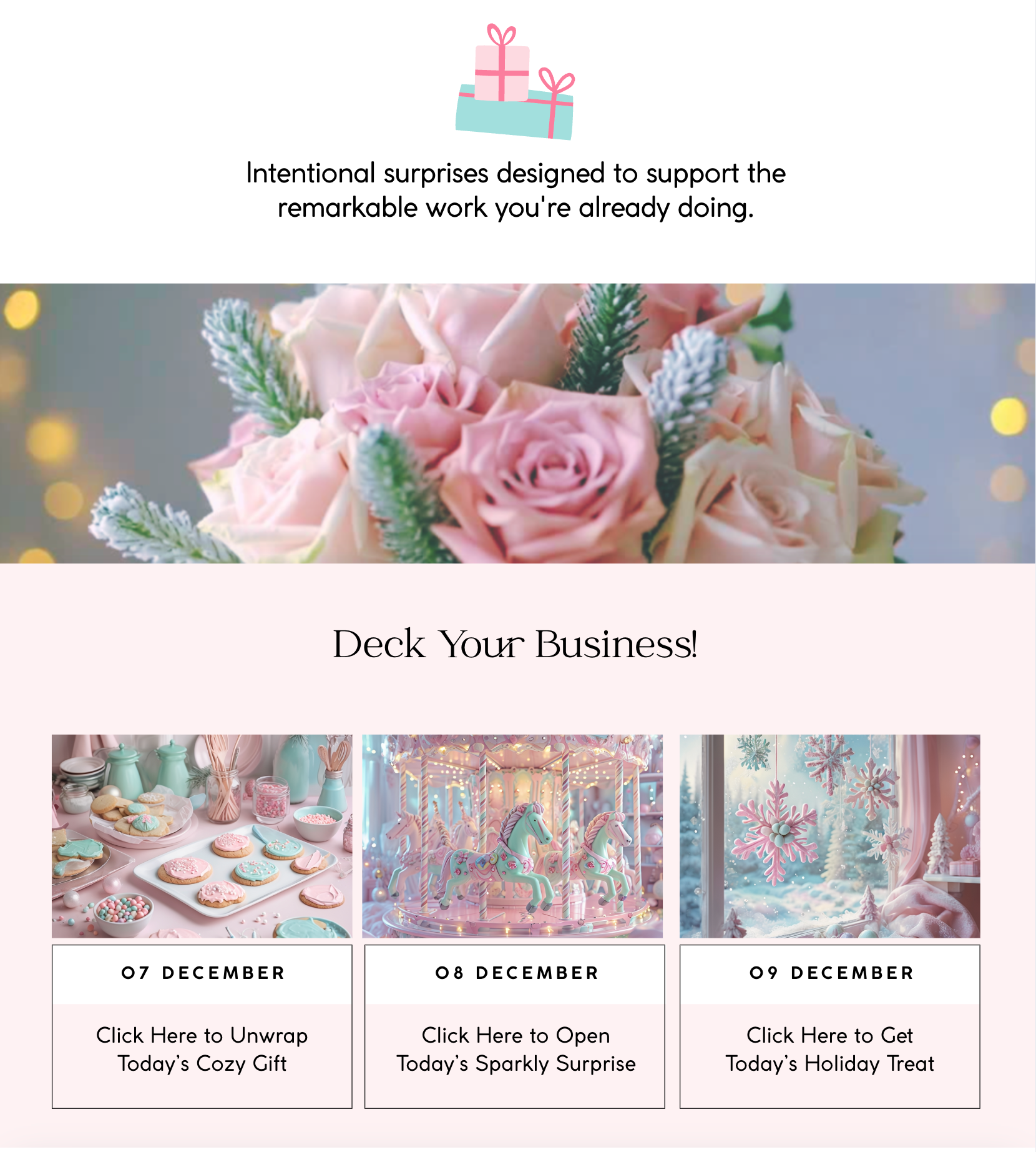 Pink Christmas Collection