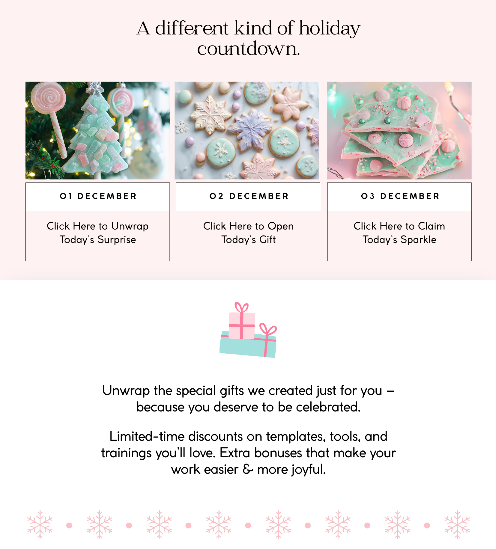 Pink Christmas Collection