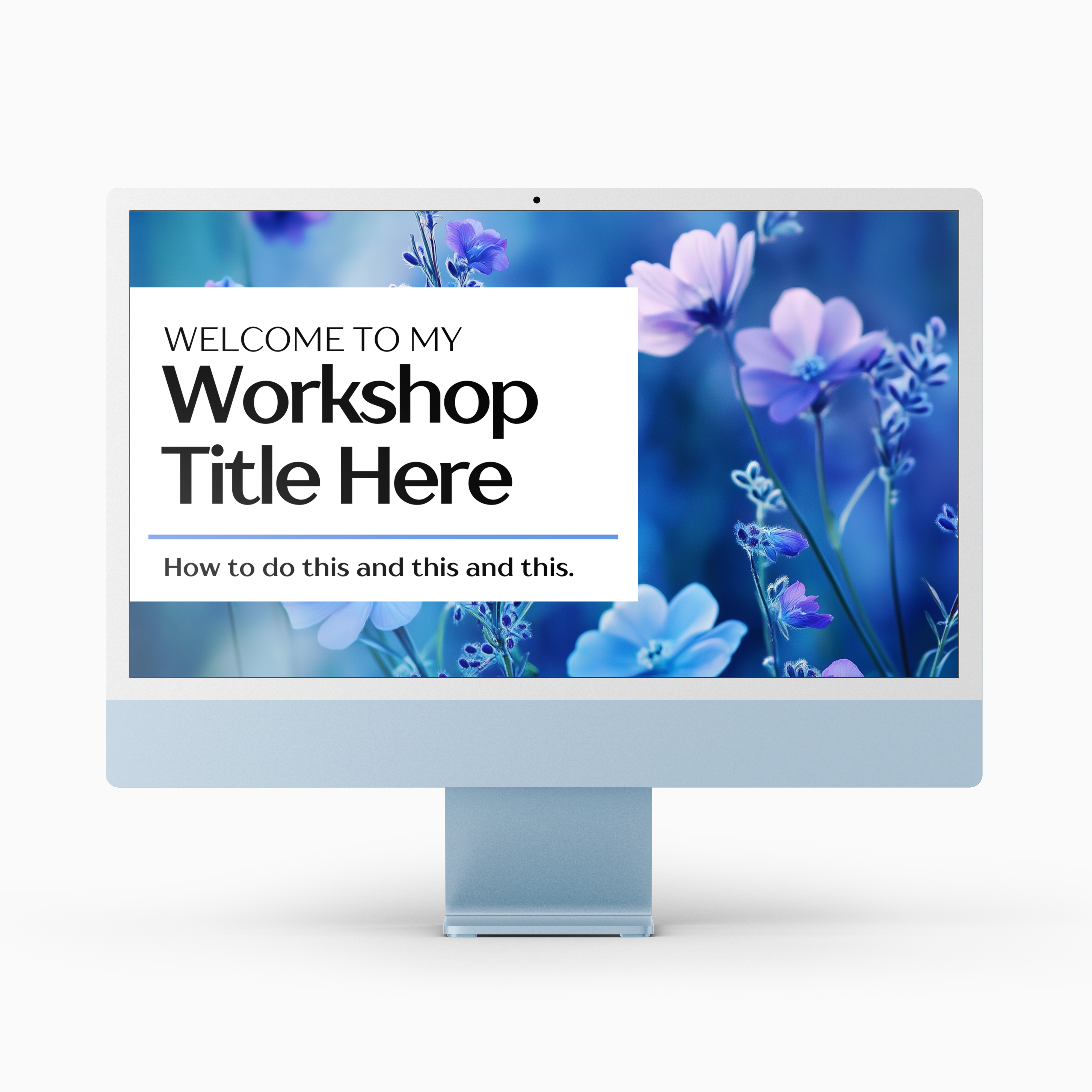 Blue Spring Workshop Kit