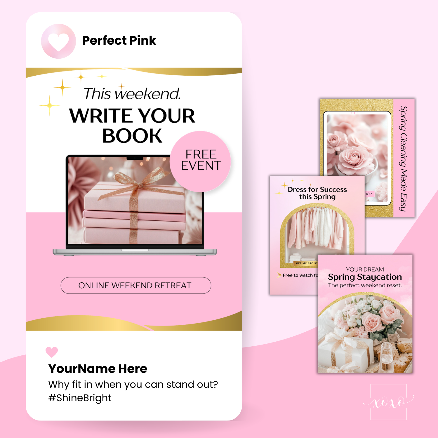 Blush Spring Workshop Kit