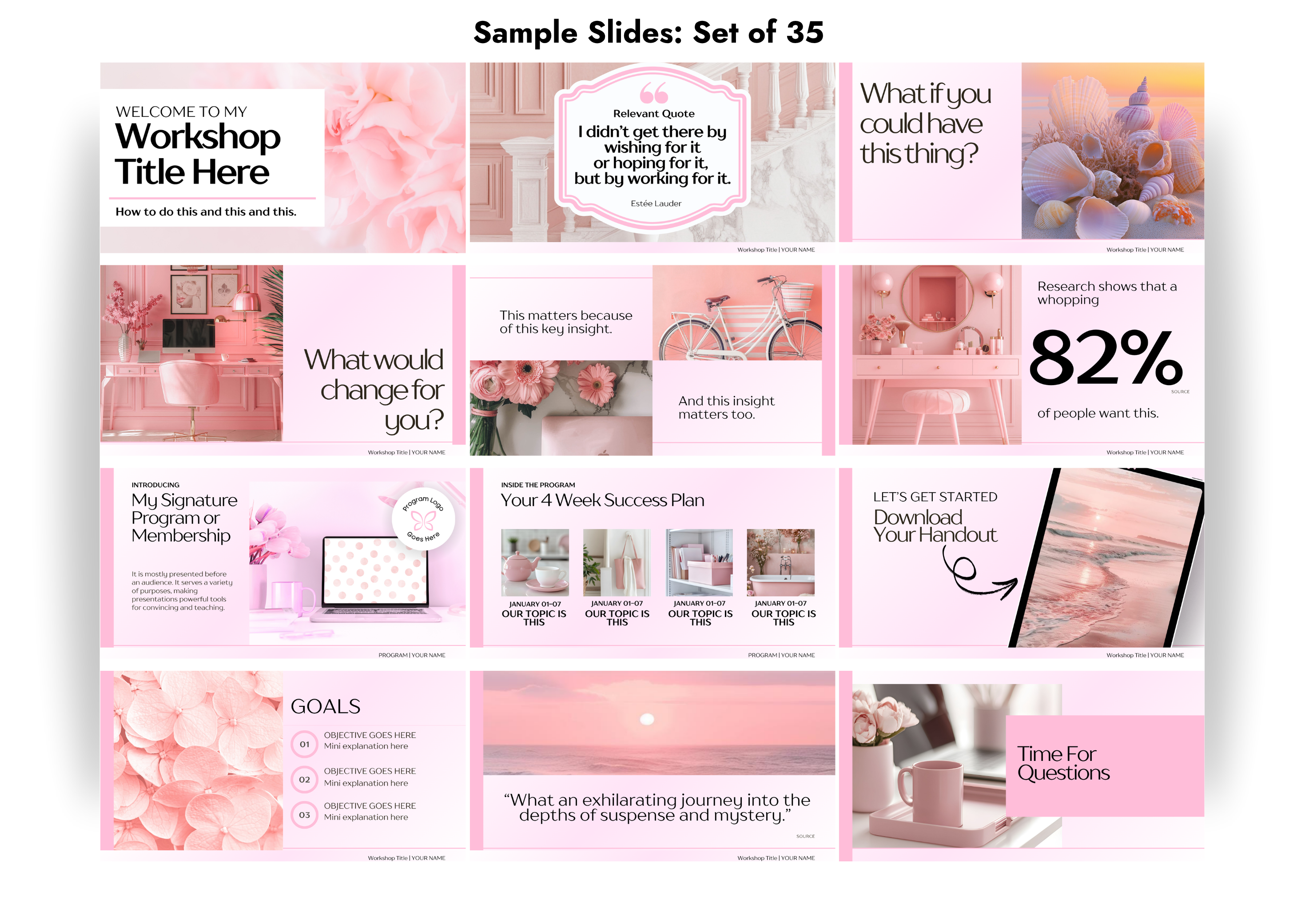 Blush Spring Workshop Kit