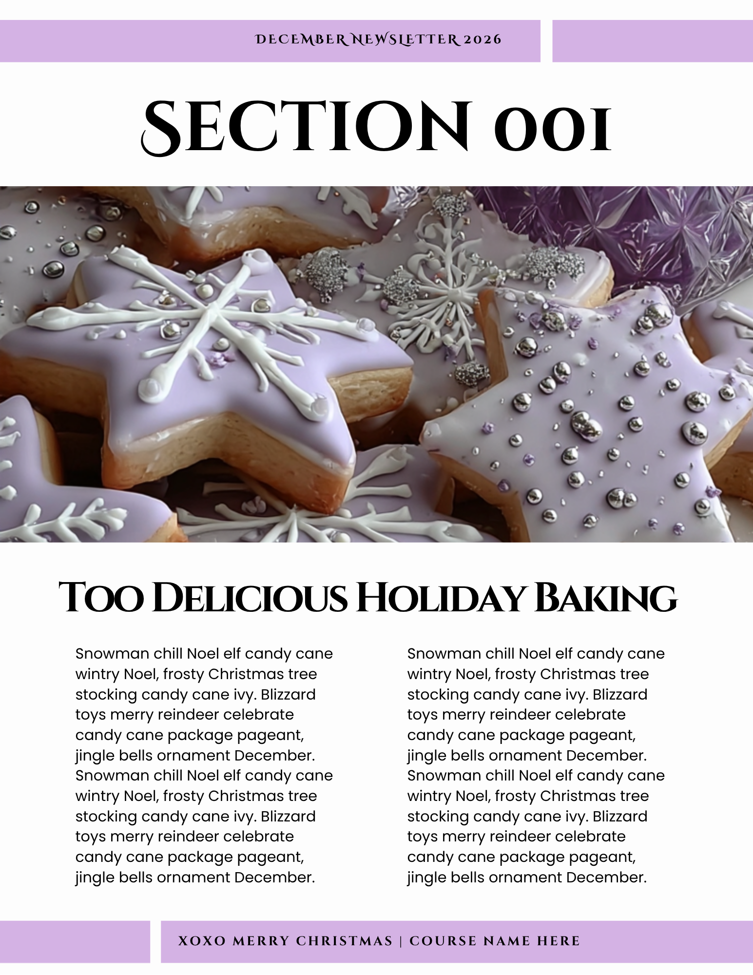 Purple Christmas Collection