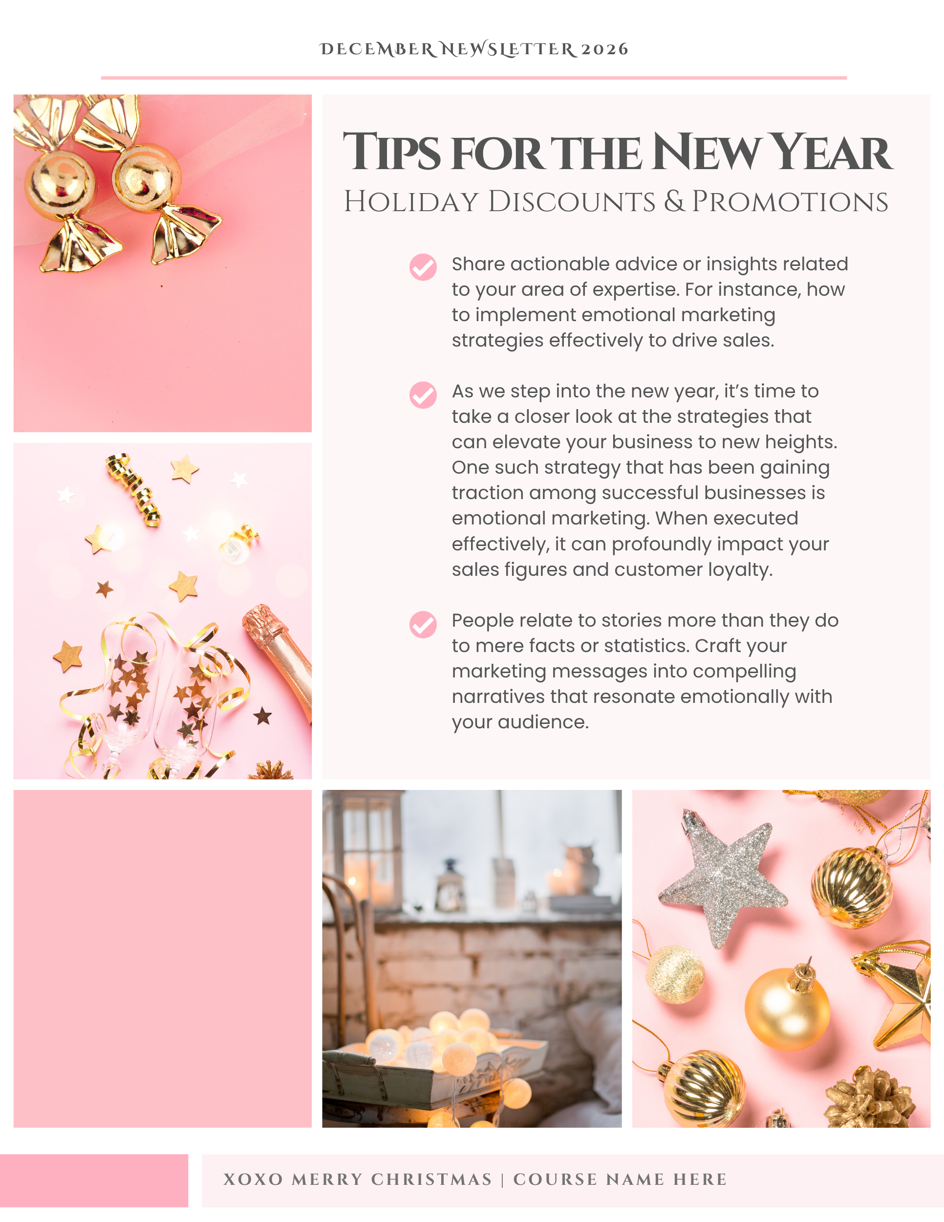 Pink Christmas Collection