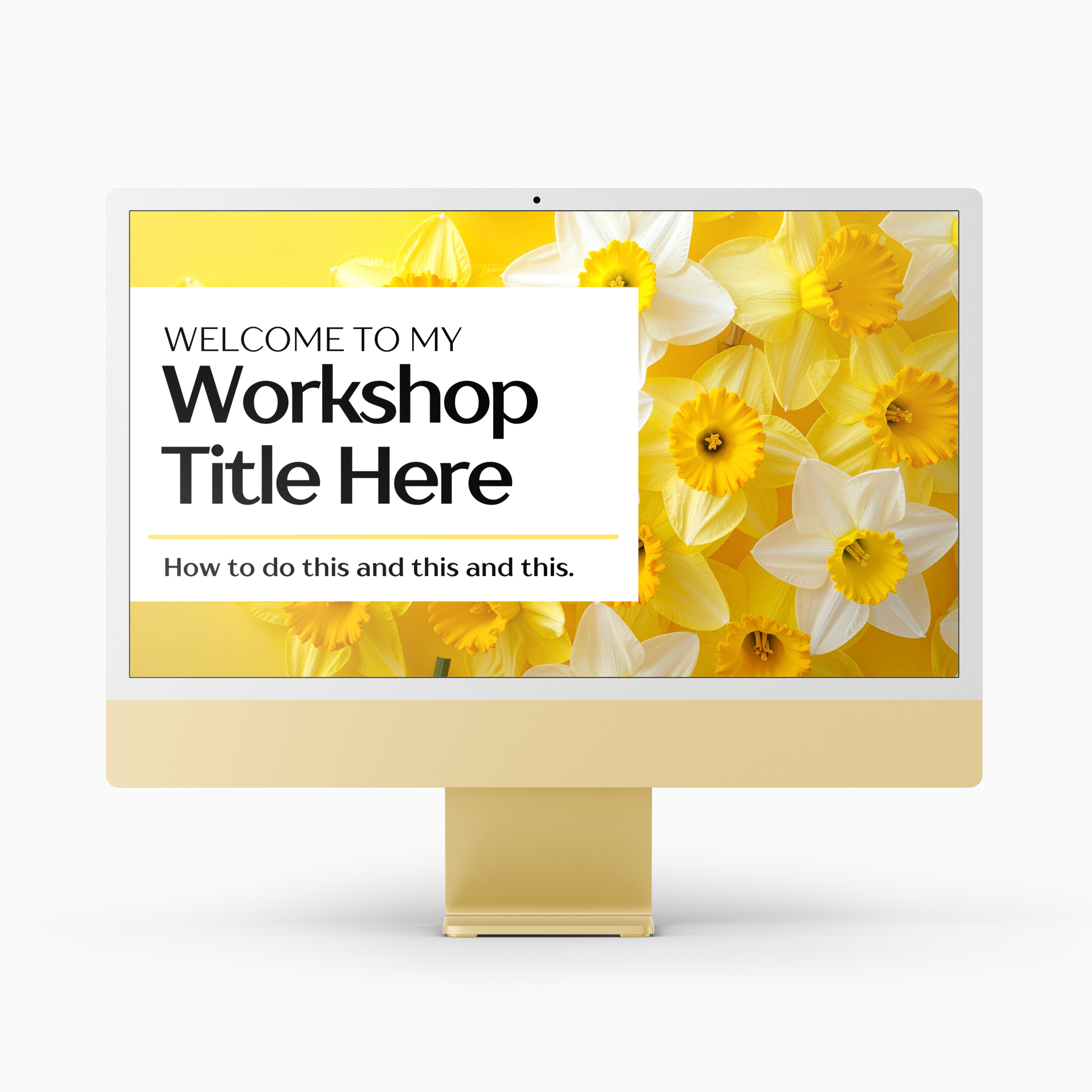 Yellow Spring Workshop Kit