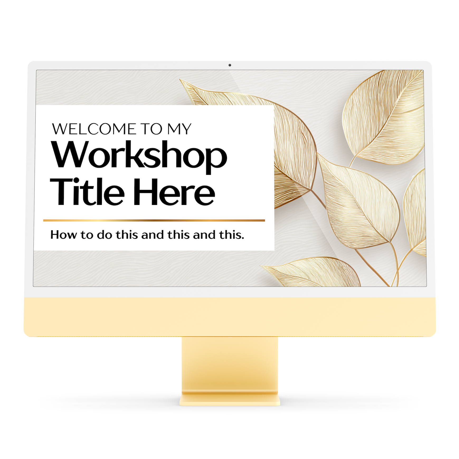 White Gold Summer Workshop Kit