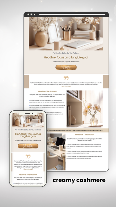 MemberVault Long Form Sales Page Template