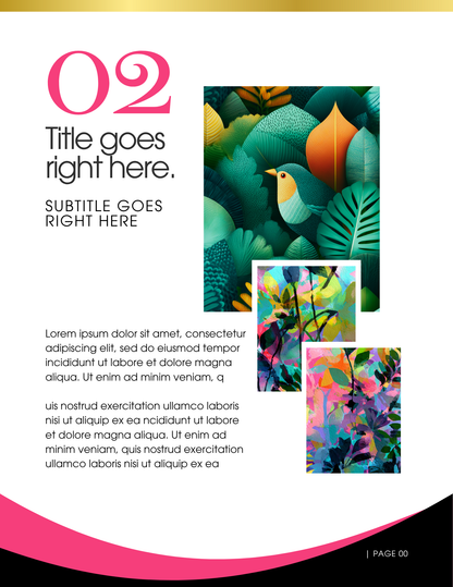 The Bright Abstracts Collection