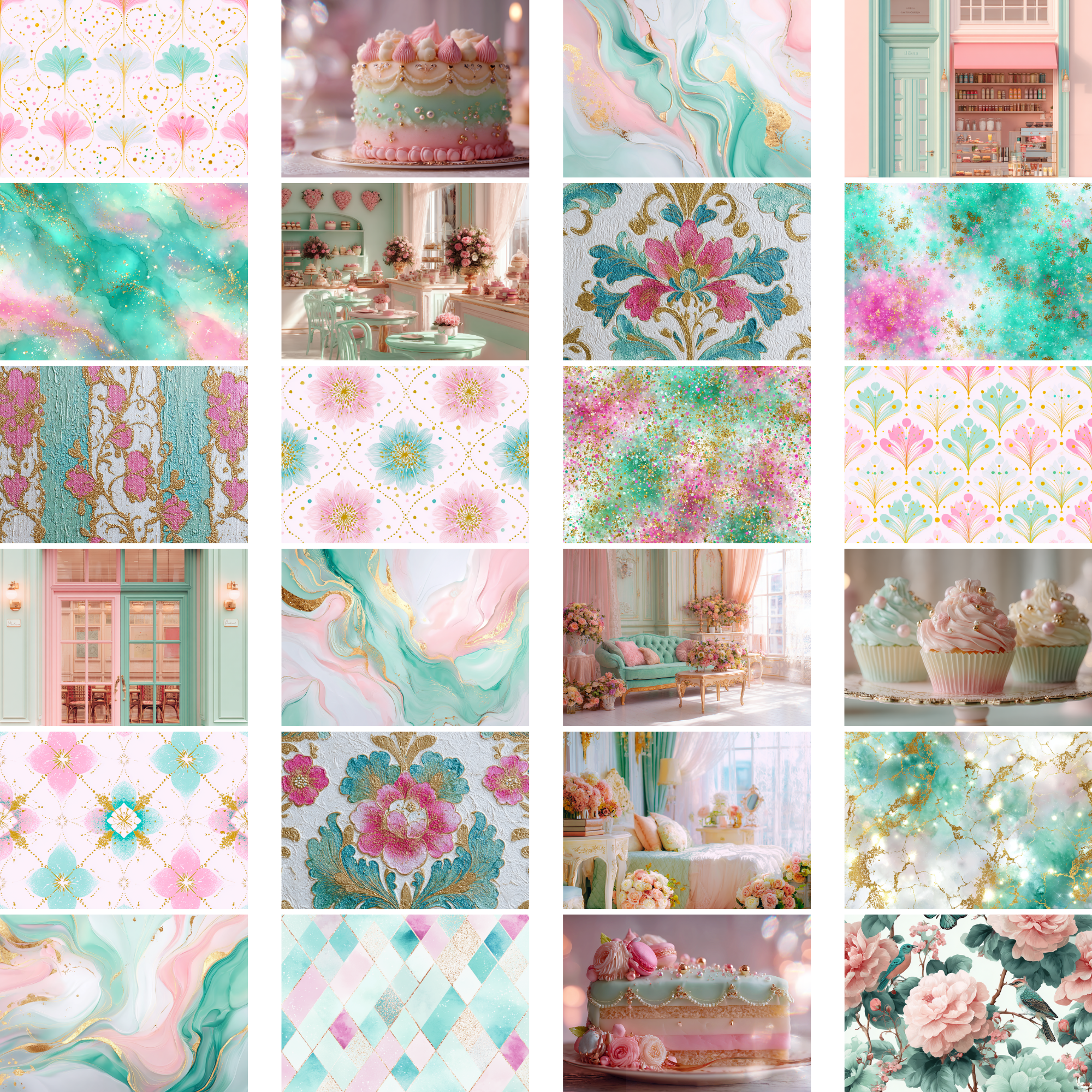Minty Sweet Image Set