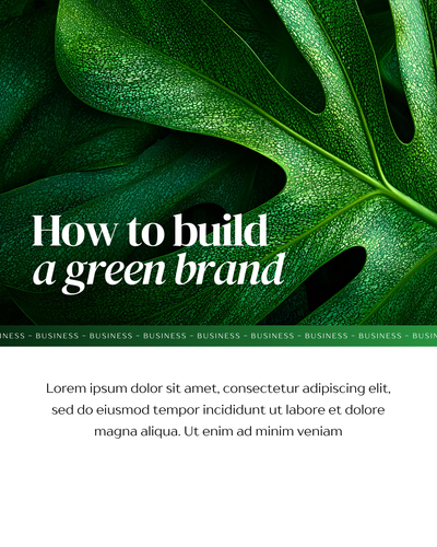 Biophilia: A Canva Color Swap