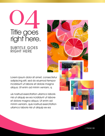 The Bright Abstracts Collection