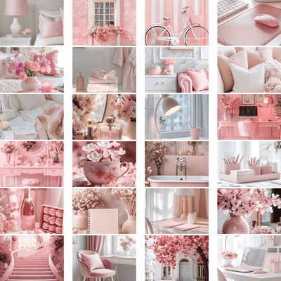 Pink Image Set