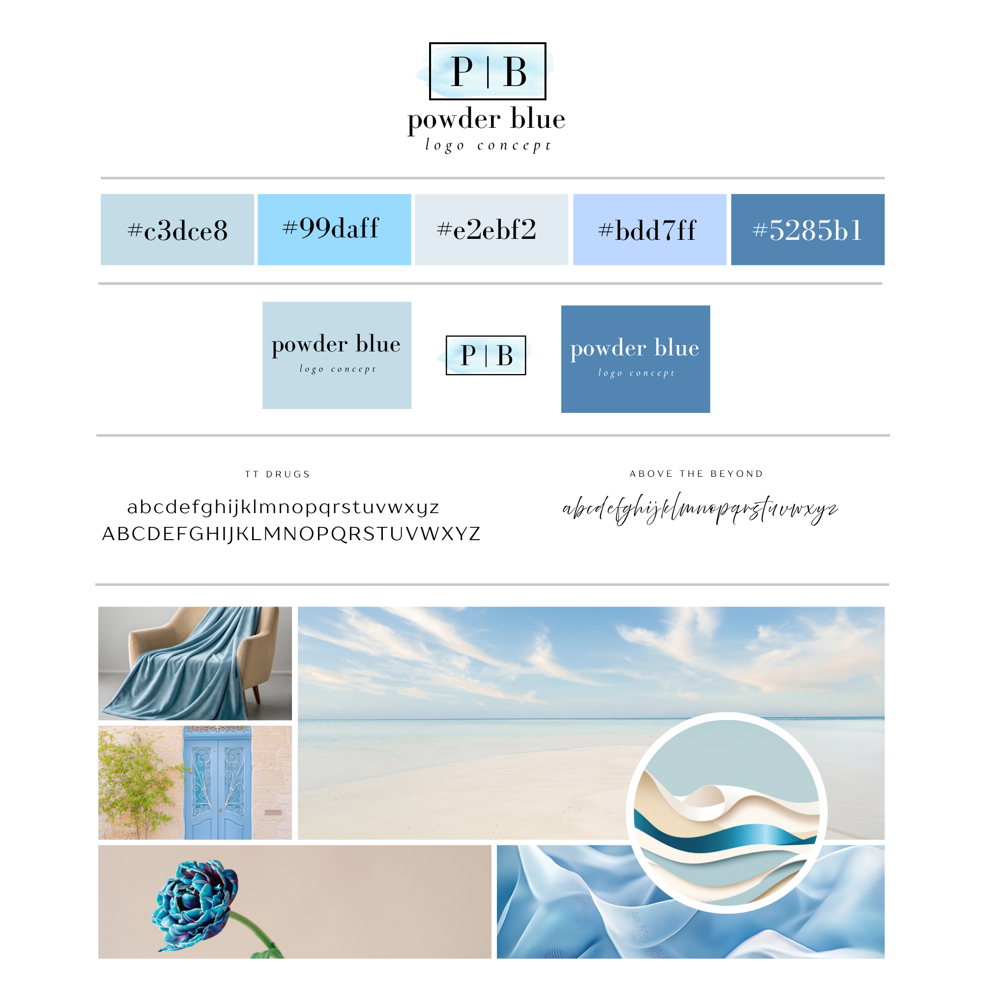 Powder Blue Collection