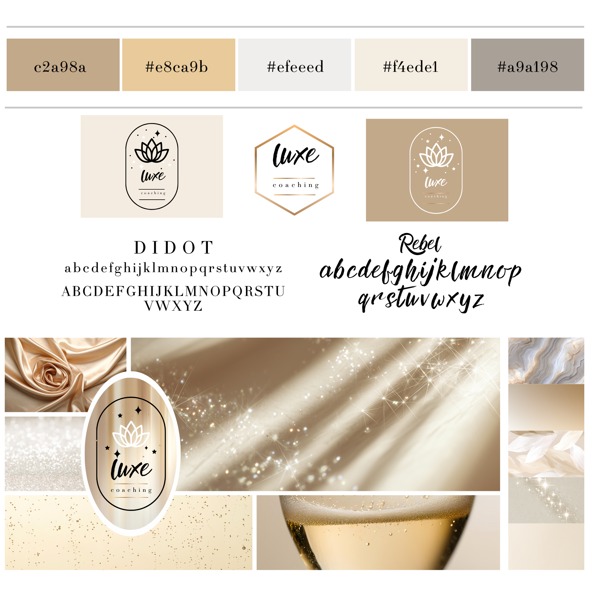 Champagne Shimmers Collection