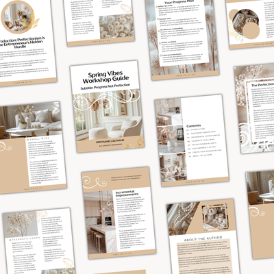 Beige Spring Workshop Kit