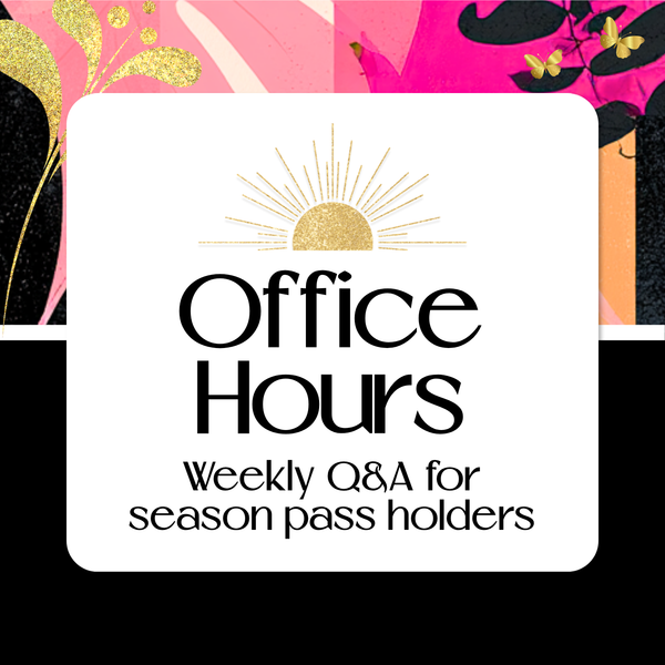 Summer Office Hours