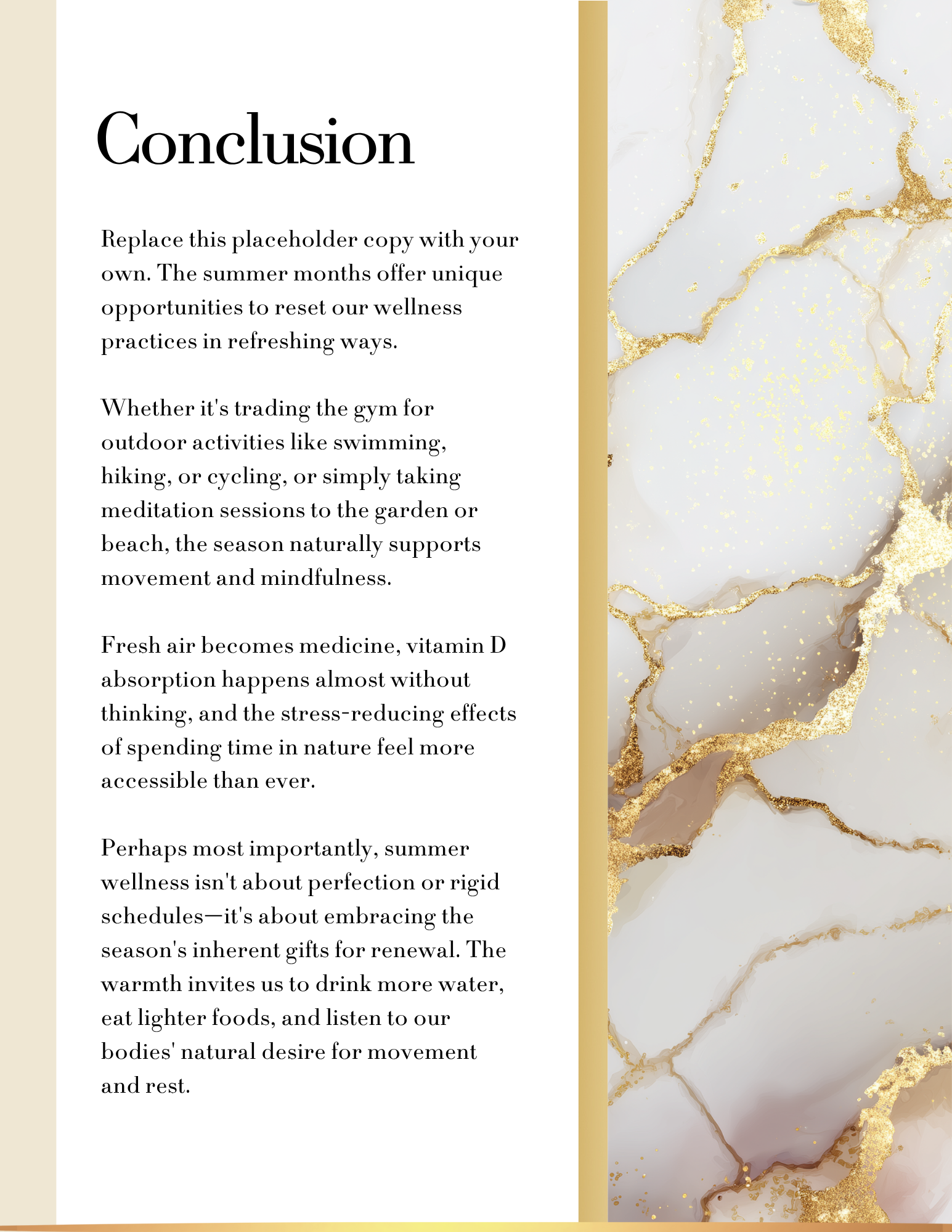 Gilded Summer Collection