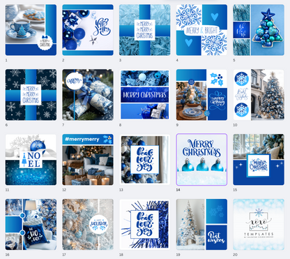 Blue Christmas Collection
