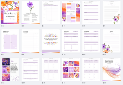 The Zen & Zest Collection: Purple & Orange