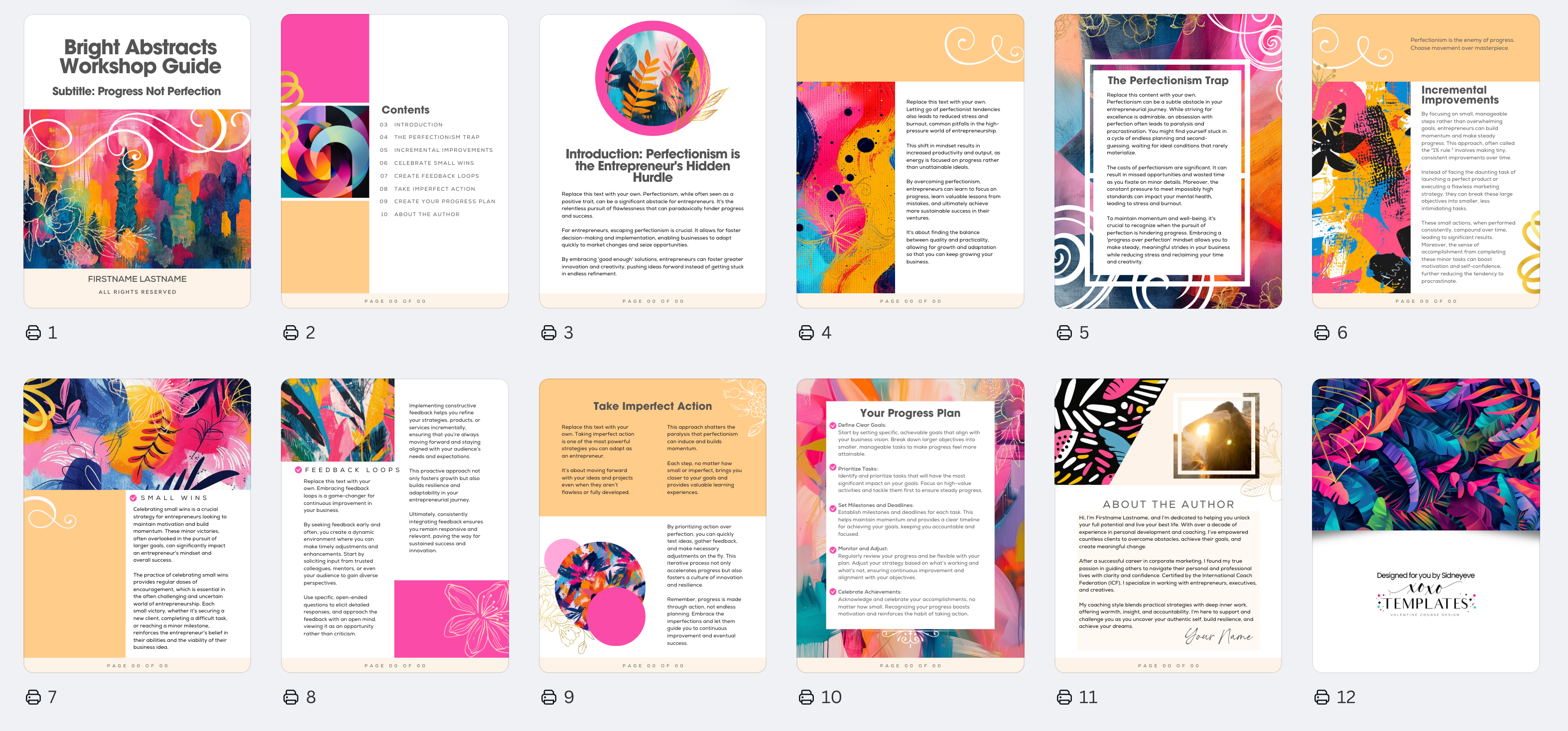Bright Abstracts: Workshop Guide or Lead Magnet