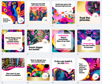 The Bright Abstracts Collection