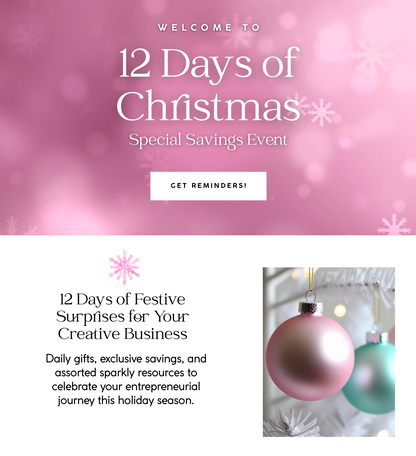 Pink Christmas Collection