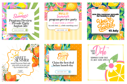 Citrus Blooms Collection