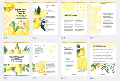 Citrus Blooms Collection