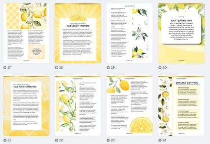 Citrus Blooms Collection