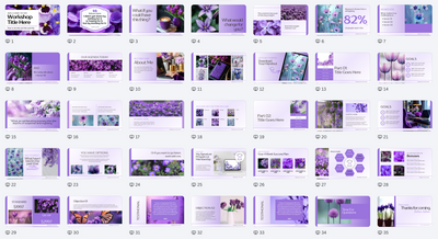 Purple Spring Workshop Kit