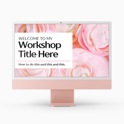 Blush Spring Workshop Kit