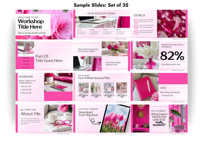 Pink Spring Workshop Kit