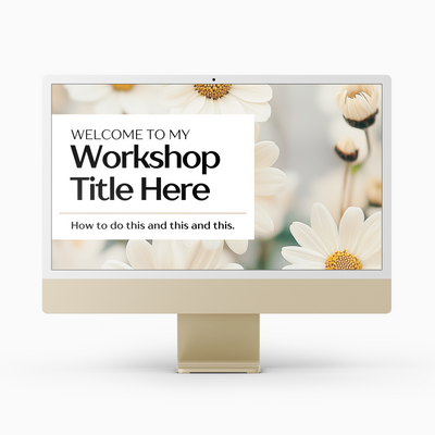 Beige Spring Workshop Kit