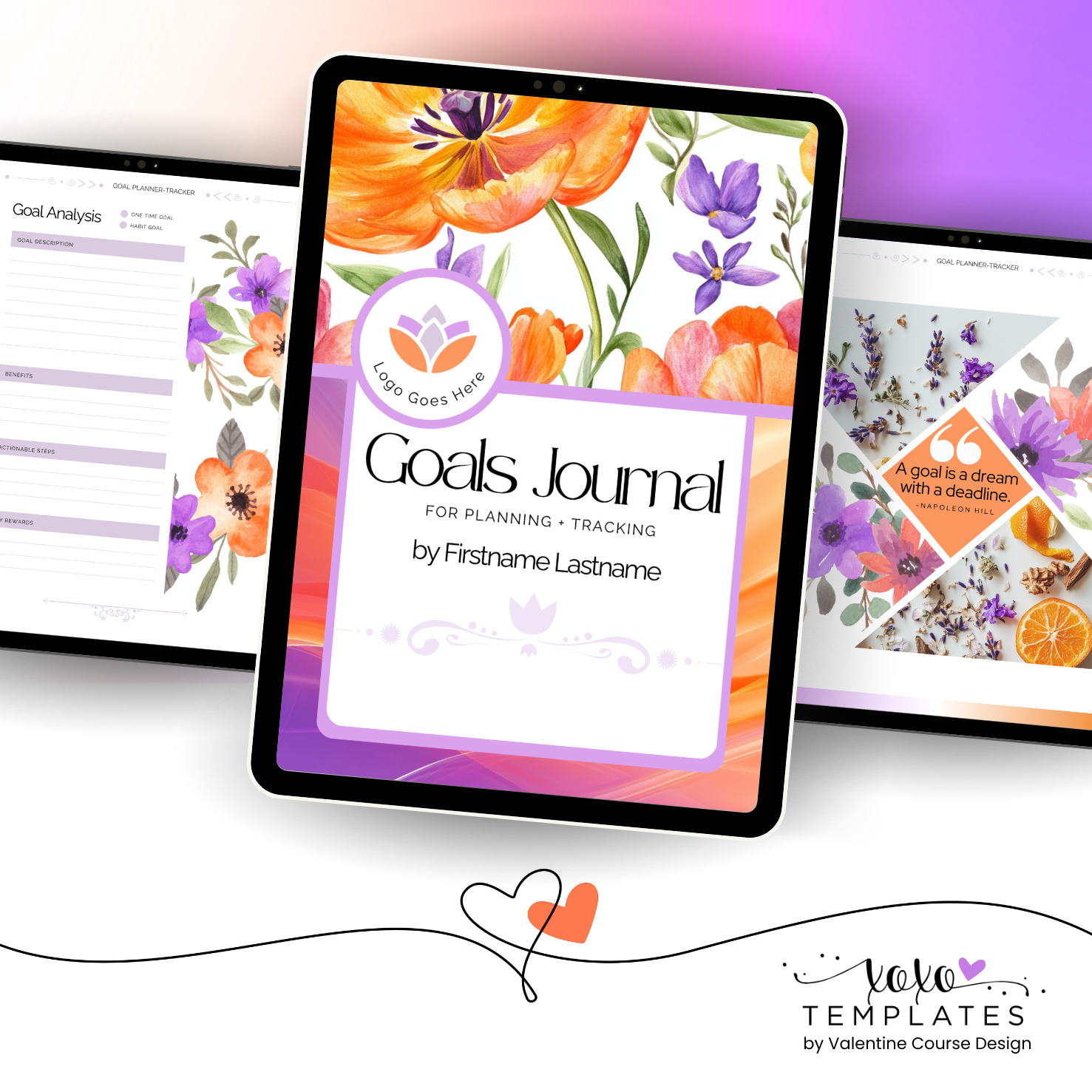 The Zen & Zest Collection: Purple & Orange