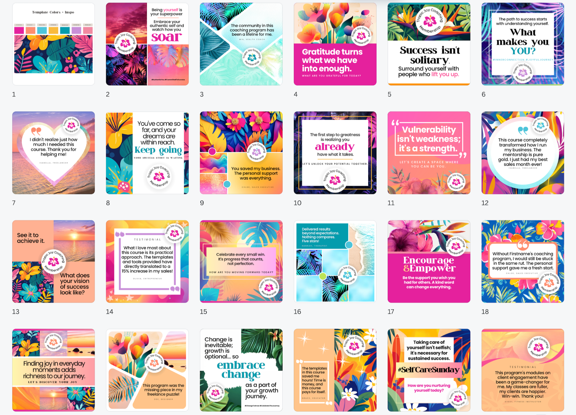 The Tropic Joy Collection