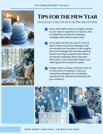 Blue Christmas Collection