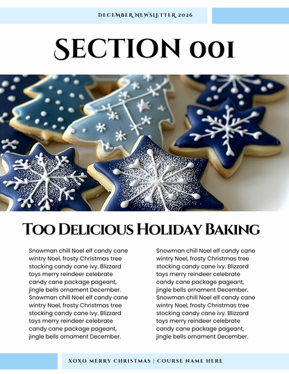 Blue Christmas Collection