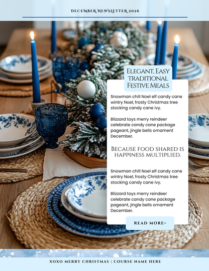 Blue Christmas Collection