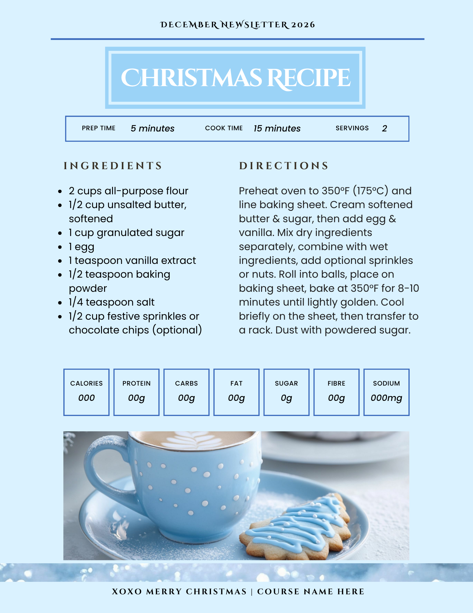 Blue Christmas Collection